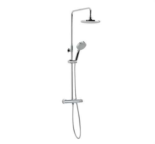 Thermostatische douchekolom TAU chroom met referentie CT67110 18 van het merk GENEBRE