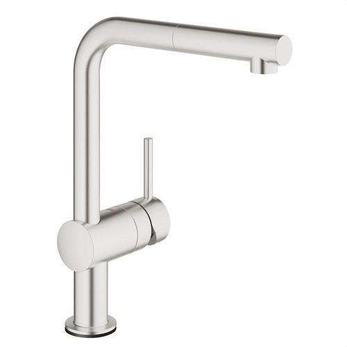 Elektronische ééngreeps keukenmengkraan 1/2" Minta Touch chroom met referentie 31360DC1 van het merk GROHE