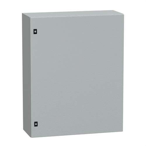 Stalen wandkast met blinde deur zonder montageplaat 1000x800x300 PanelSeT CRN met referentie NSYCRN108300 van het merk SCHNEIDER ELECTRIC
