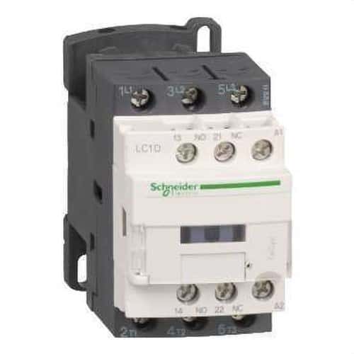 Contactor 38A 1 NO/1 NC 230V 50-60HZ met referentie LC1D38P7 van het merk SCHNEIDER ELECTRIC