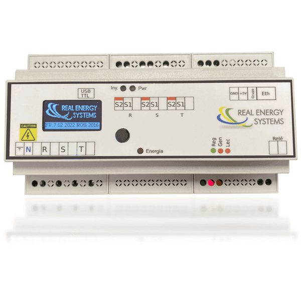 Vermogensregelaar en controller voor eigen verbruik PRISMA 310A met referentie PRISMA-310A van het merk REAL ENERGY SYSTEMS
