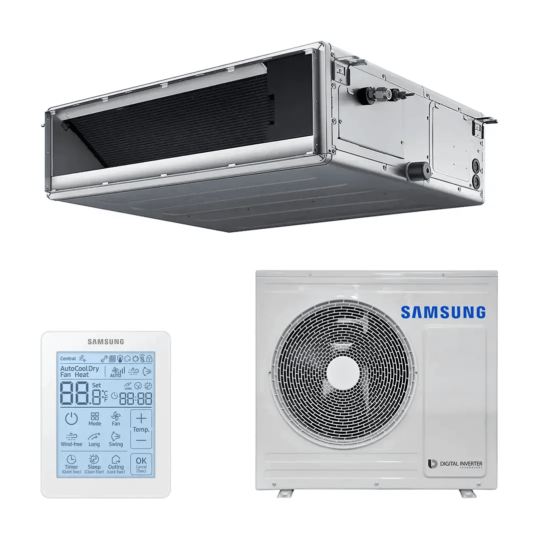 Samsung Deluxe kanaal airconditioner 14 kW 48000 BTU met referentie F-AC140RXN van het merk SAMSUNG