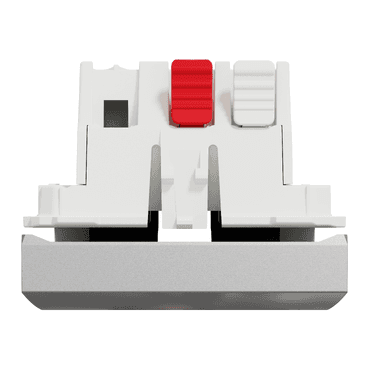 2-moduleschakelaar aluminium New Unica Studio met referentie NU320130 van het merk SCHNEIDER ELECTRIC