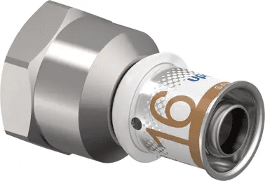 Vrouwelijke fitting 16-Rp1/2"FT Uponor S-Press PLUS met referentie 1070515 van het merk UPONOR