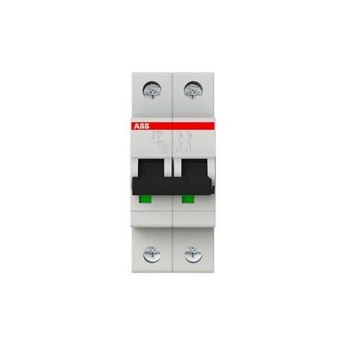 S202-C6 2P 6A C 10kA Circuit Breaker with reference 2CDS252001R0064 from the brand ABB