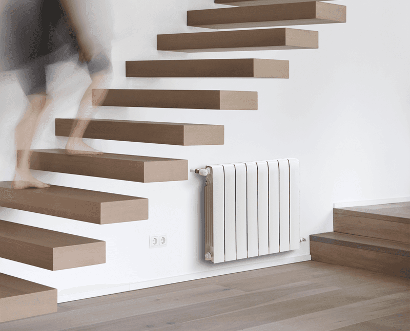 Omkeerbare water radiator DUBAL 70 9 elementen met referentie 194A30901 van het merk BAXI