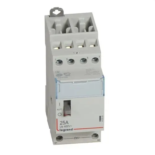 Contactor 25A 4NO 230V met referentie 412551 van het merk LEGRAND