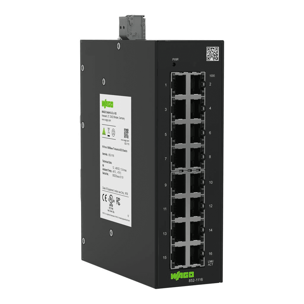 Industrial ECO Switch - 16-Port Switch with reference 852-1116 from the brand WAGO