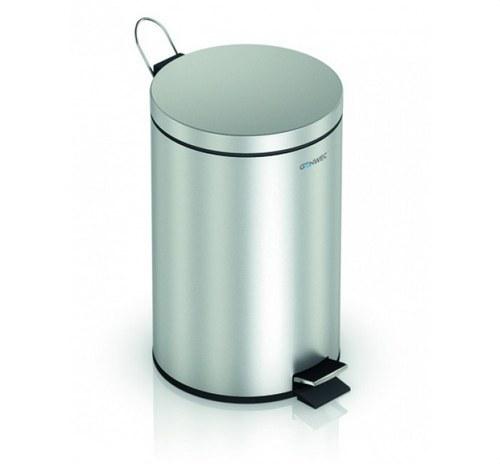 Prullenbak met pedaal 20L inox satijnfinish met referentie GW06 04 04 01 van het merk GENWEC