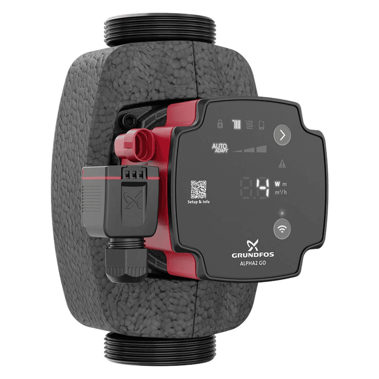 Grundfos ALPHA2 GO 32-60 180 circulatiepomp met referentie 93074214 van het merk GRUNDFOS