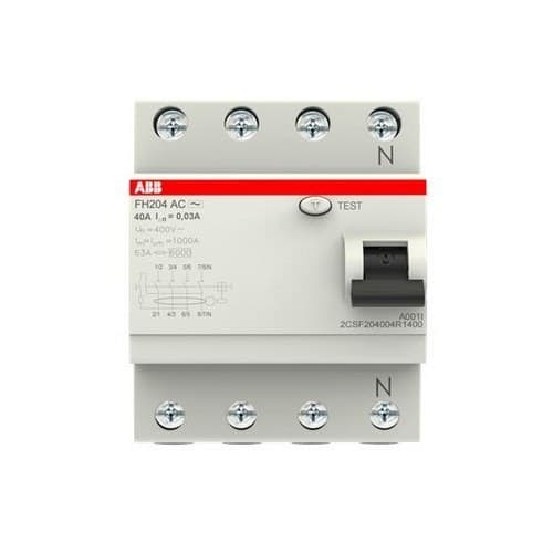 Differentiëel 4P 40A Klasse AC 30mA met referentie 2CSF204004R1400 van het merk ABB