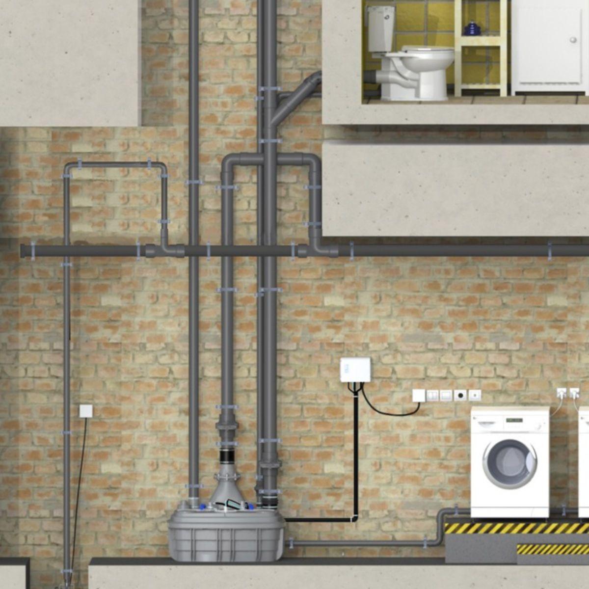 SFA Sanicubic 2 VX S Smart pompgemaal met referentie CUBIC2XLVXSMART van het merk SFA SANITRIT