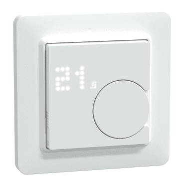 Bekabelde aangesloten thermostaat Schneider Electric Wiser met referentie CFMT02ZB van het merk SCHNEIDER ELECTRIC