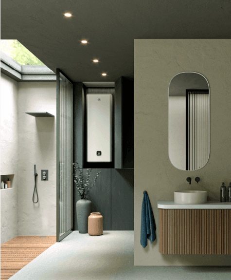 Verticale/horizontale elektrische boiler met wifi Thermor Onix Connect 50 met referentie 231074 van het merk THERMOR