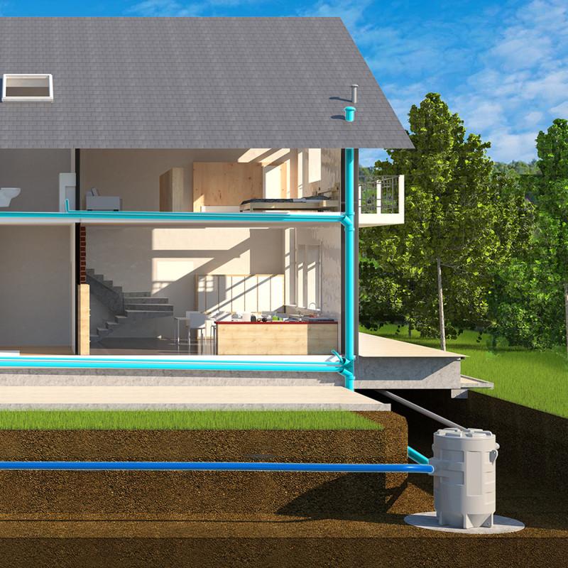 SFA SANIFOS 280 Pompputstation - Versnipperaar versie met referentie 009FOS280TM van het merk SFA SANITRIT