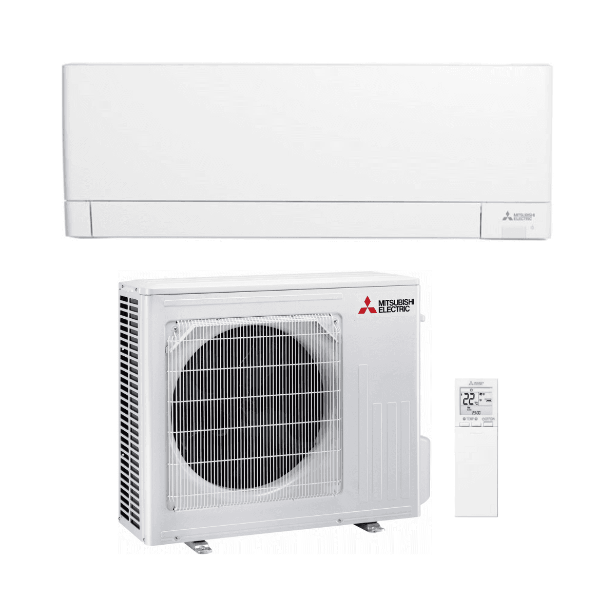 Airconditioner met wifi Mitsubishi MSZ-AY25VGK 2,5 kW 9000 BTU met referentie MSZ-AY25VGK van het merk MITSUBISHI
