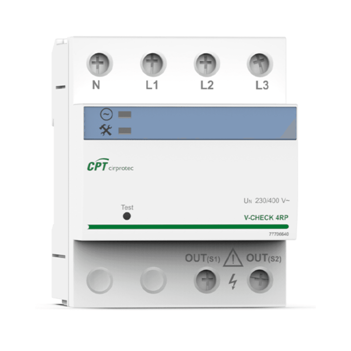 Overspanningsbeveiliging V-CHECK 4RP 4P met referentie 77706640 van het merk CIRPROTEC