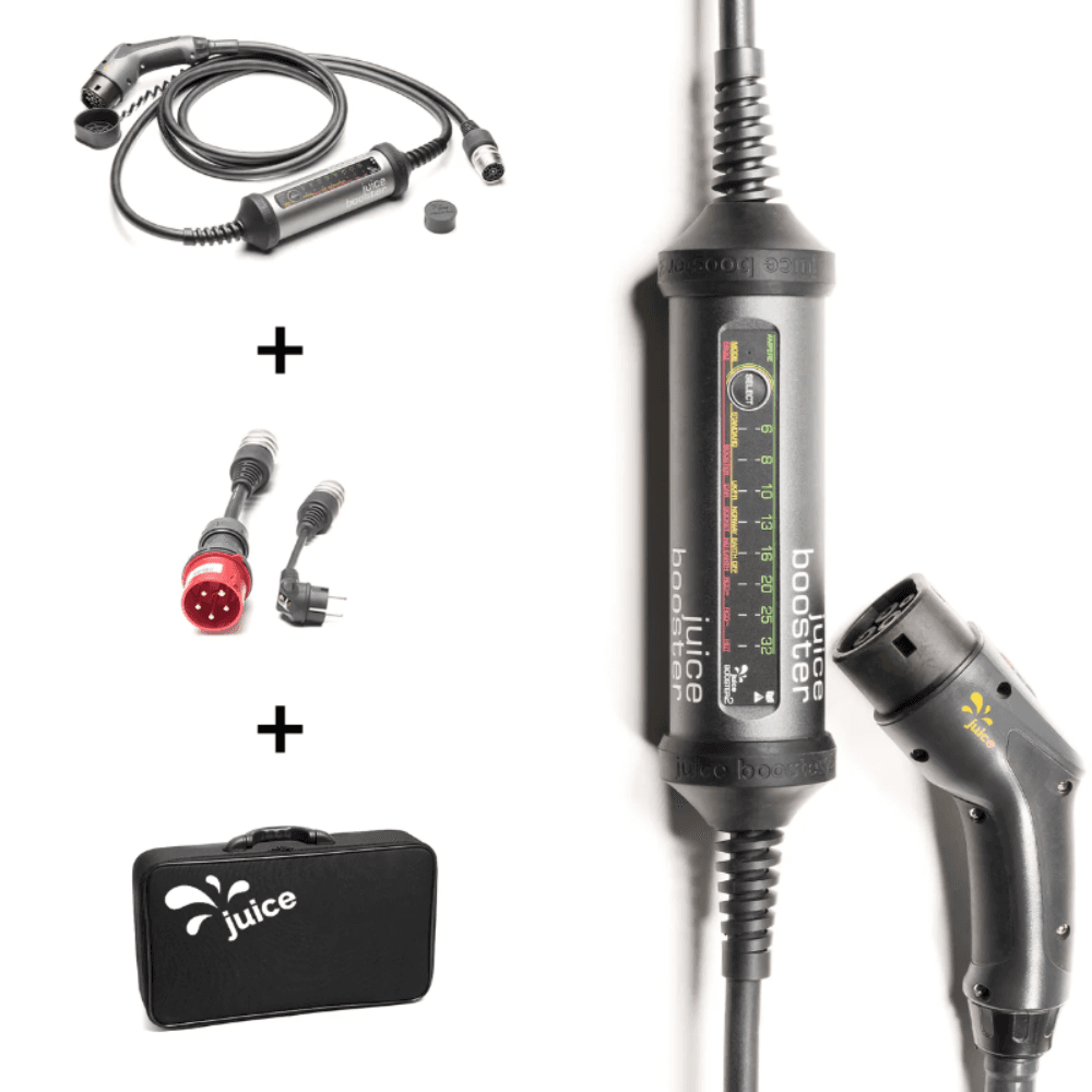 Draagbare oplader elektrische auto Juice Booster 2 Basic Set met referentie EL-JB2E2 van het merk JUICE