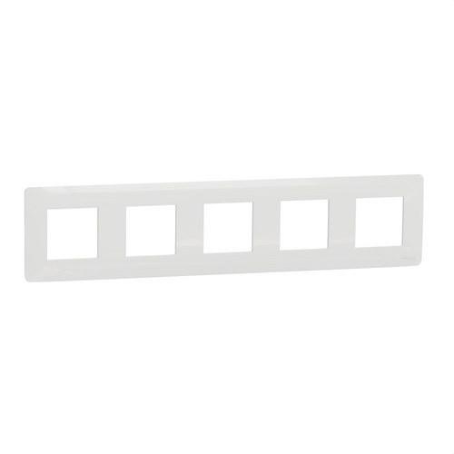 Vijfvoudig frame New Unica Studio Polar met referentie NU201018 van het merk SCHNEIDER ELECTRIC