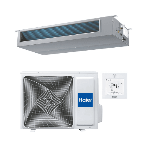 Kanaal airconditioner met wifi Haier 9,5 kW 32000 BTU met referentie HAEAD105S2SM9FA(H)1U105S2SQ1FA van het merk HAIER
