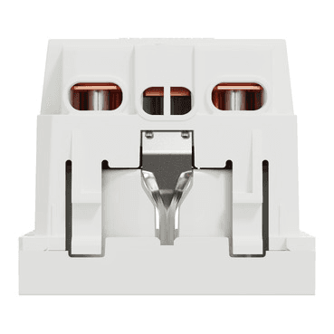Schuko-wandcontactdoos poolwit New Unica met referentie NU303718 van het merk SCHNEIDER ELECTRIC