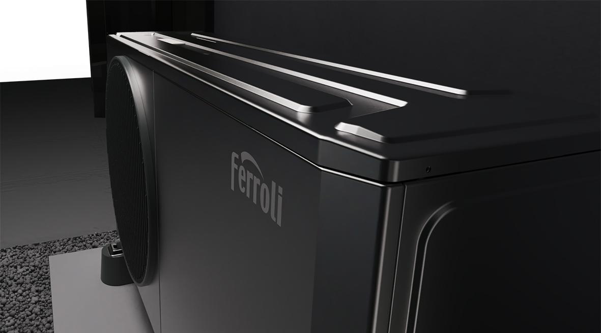 Warmtepomp aerothermie monobloc R290 Ferroli OMNIA Life M 14 kW met bediening met referentie 4B4770149 van het merk FERROLI