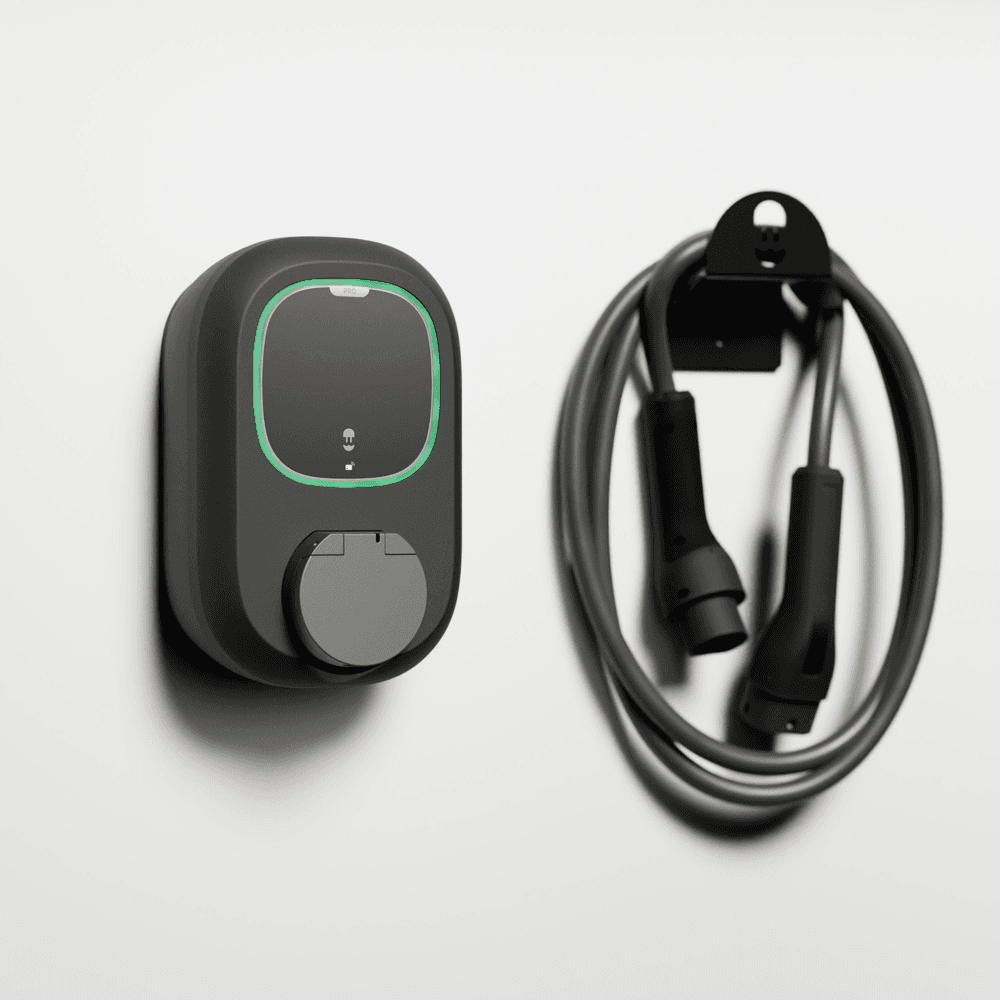 Elektrische autolader met wifi zwart Wallbox Pulsar Pro Socket 7,4 kW met referentie PPR2-W-2-2-K-002 van het merk WALLBOX