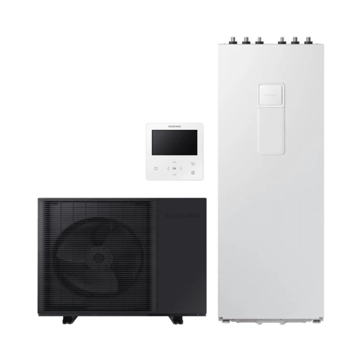 Samsung EHS Mono R290 12 kW 260 liter aerothermisch systeem met referentie EHSMONOR290-12260 van het merk SAMSUNG