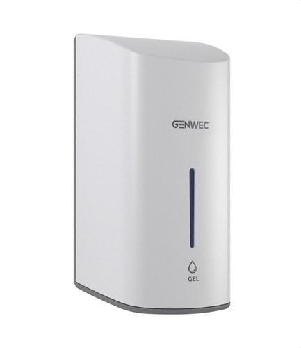 Automatische zeep/desinfecterende gel dispenser 1100ml ABS wit met referentie GW04 16 01 00 van het merk GENWEC