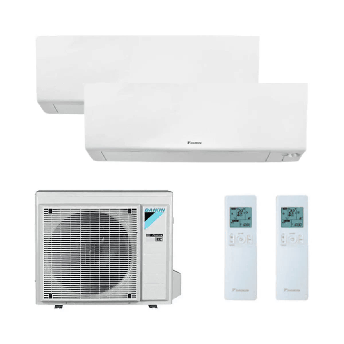 Airconditioner 2x1 met wifi Daikin Perfera 2,0 kW + 5,0 kW met referentie KITDAIPER2MXM50A2050 van het merk DAIKIN