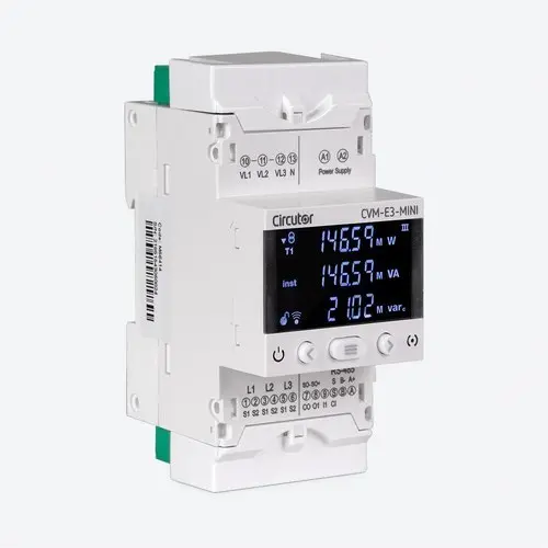 Three-Phase Network Analyser Circutor CVM-E3-MINI-MC-485-IC with reference M56424. from the brand CIRCUTOR