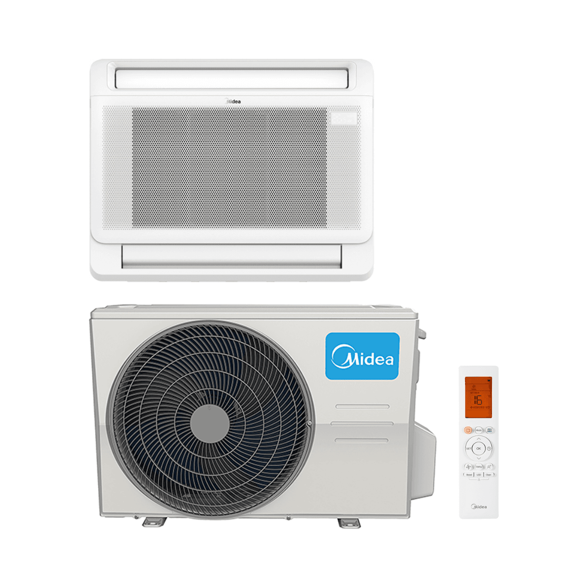 Midea Dual-Flow Console Air Conditioner 3.5 kW 12000 BTU with reference MFAU-35(12)N8Q-2 from the brand MIDEA