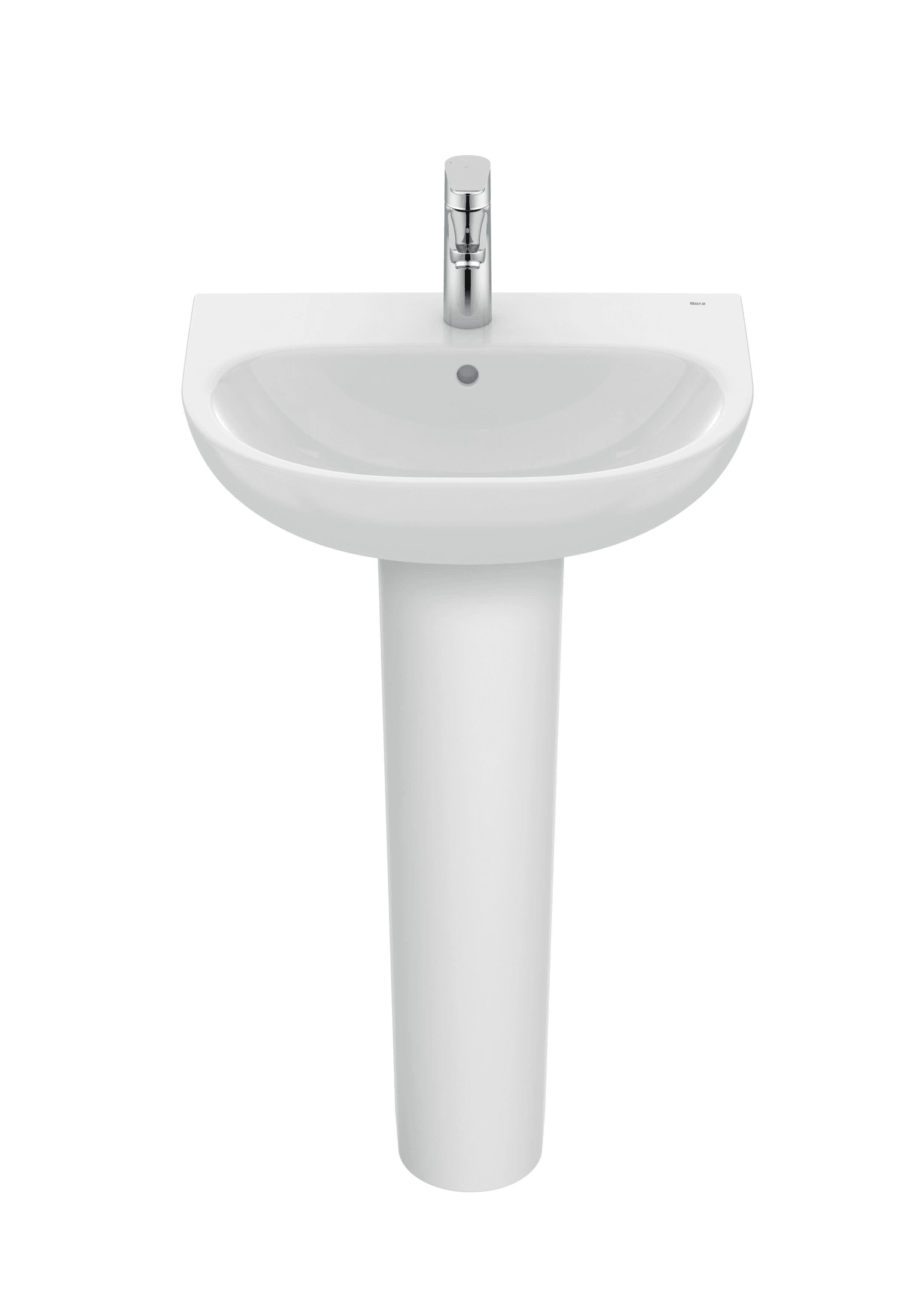 Roca Victoria 520x425mm Wall-Mounted Porcelain Basin with Fixings with reference A325V03000 from the brand ROCA