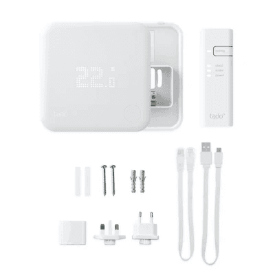 Tado V3+ bedrade slimme thermostaat - Starterkit met referentie ST KIT V3+ van het merk TADO