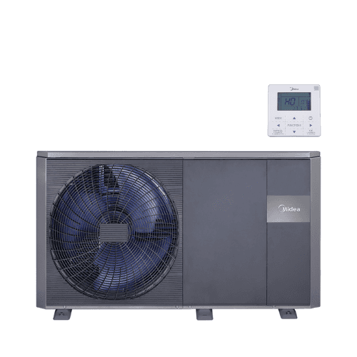 Monobloc lucht-water warmtepomp Midea M-Thermon A 14 kW - Driefasig met referentie 14082179 van het merk MIDEA