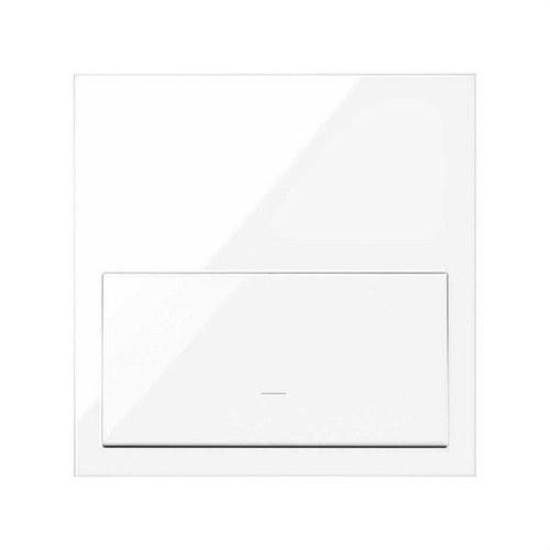 Kit frontaal horizontaal voor 1 element met 1 toets glanzend wit Simon 100 met referentie 10020101-130 van het merk SIMON