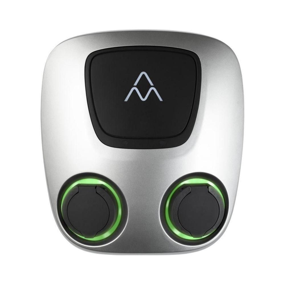 Dubbele elektrische auto-oplader met wifi 2 x 22 kW Charge Amps Aura Twin Socket met referentie 130909 van het merk CHARGE AMPS