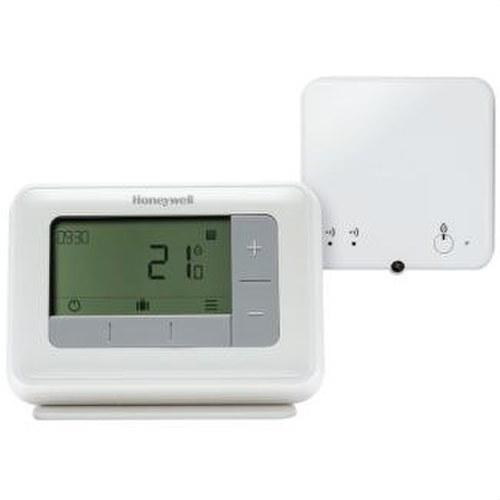 Honeywell T4R draadloze klokthermostaat met tafelstandaard met referentie Y4H910RF4005 van het merk RESIDEO