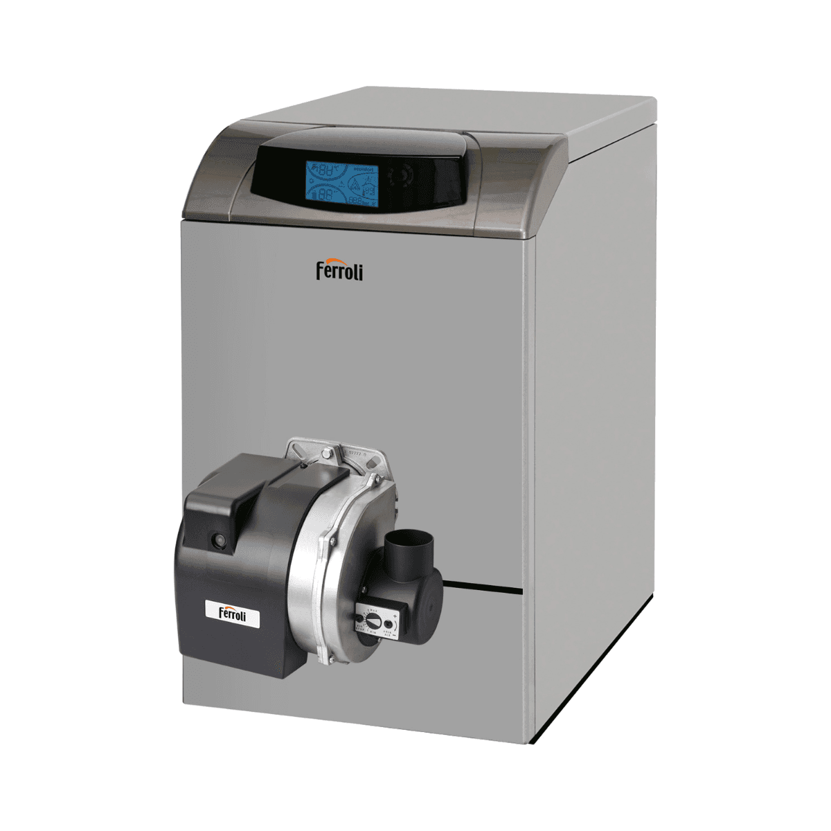 Gietijzeren oliegestookte ketel Ferroli ATLAS D LN 50 met 5 elementen met referentie 382100502 van het merk FERROLI