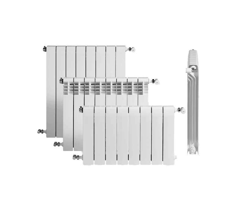 Omkeerbare water radiator DUBAL 45 7 elementen met referentie 194A15701 van het merk BAXI