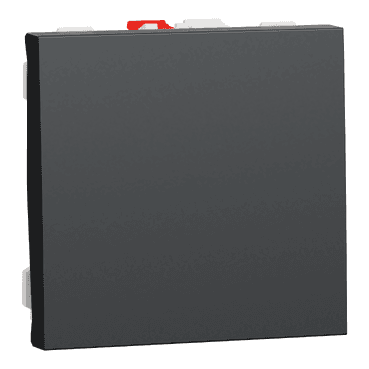 Schakelaar met 2 modules antraciet New Unica met referentie NU320354 van het merk SCHNEIDER ELECTRIC
