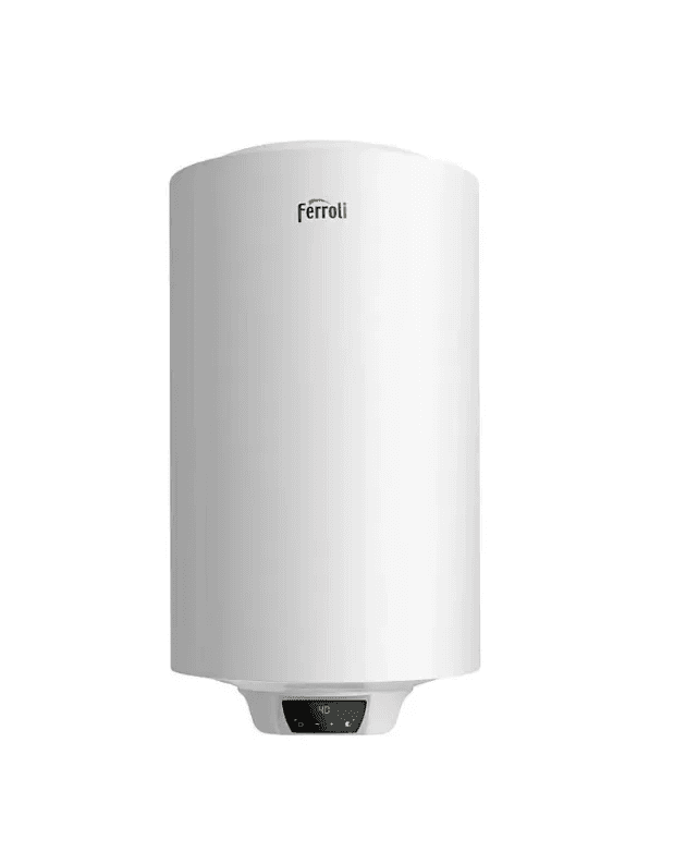 Verticale elektrische boiler Ferroli TIBER B Smart 50 liter met referentie GRL542KA van het merk FERROLI
